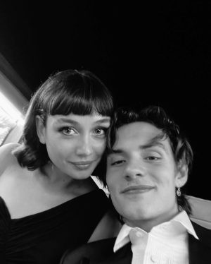Louis Partridge Instagram - Venice was amazing. Wasn’t in any of the films but came along for the shits and giggles (even managed to sneak my way onto a red carpet) 😉😉🤫