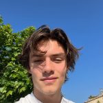 Louis Partridge Instagram - Going into 20 with eyes half shut and a beard a quarter grown. Only way is up from here 🎂🕺🍊🍷⭐️♥️