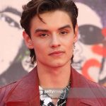 Louis Partridge Instagram - PISTOL PREMIERE❤️‍🔥 What a night, and what an amazing group of people. Had a wild time shooting this with a truly special cast and crew. Can’t wait to release it into the world. You guys are gonna enjoy this one… May 31st!👨‍🎤 @thebradylea @chrisbrownstylist @prada @chromeheartsofficial @disneyplusuk Odeon Luxe Leicester Square