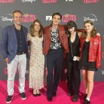 Louis Partridge Instagram - PISTOL PREMIERE❤️‍🔥 What a night, and what an amazing group of people. Had a wild time shooting this with a truly special cast and crew. Can’t wait to release it into the world. You guys are gonna enjoy this one… May 31st!👨‍🎤 @thebradylea @chrisbrownstylist @prada @chromeheartsofficial @disneyplusuk Odeon Luxe Leicester Square