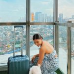 Lovi Poe Instagram – Someone always gets uneasy when he sees my @rimowa out…🥲🐾