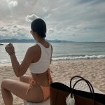 Lovi Poe Instagram - Swipe left for “battle scars” after getting jumpy and hitting my knee, courtesy of the komodo dragon outside my room 🤪 But we’re friends now LOL