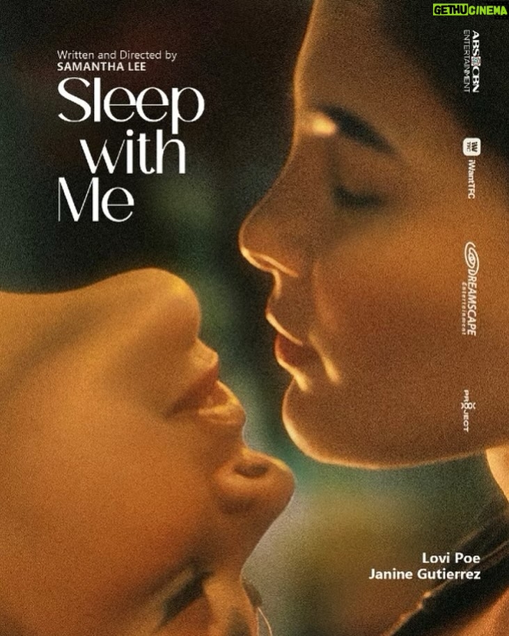 Lovi Poe Instagram - Sleep over soon? One more night til #SleepWithMe on @netflixph Oct 27 🌙