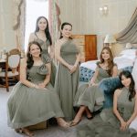 Lovi Poe Instagram - Cue in the tears, laughter and more champagne with this bride tribe. ♥️ Beyond grateful to all my bridesmaids for the walk down memory lane, for giving me moments of stillness and sharing stories that will make my tummy ache. 🥂 Love this sisterhood who are all extra beautiful and ethereal in moss green dresses by @chynnamamawal Cliveden House