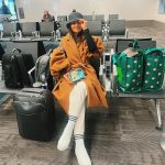 Lovi Poe Instagram - From one cold city to another cold city 🥹