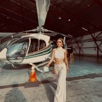 Lovi Poe Instagram - Walking into work straight from a flight ♥️
