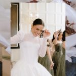 Lovi Poe Instagram - Cue in the tears, laughter and more champagne with this bride tribe. ♥️ Beyond grateful to all my bridesmaids for the walk down memory lane, for giving me moments of stillness and sharing stories that will make my tummy ache. 🥂 Love this sisterhood who are all extra beautiful and ethereal in moss green dresses by @chynnamamawal Cliveden House