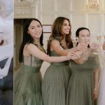 Lovi Poe Instagram - Cue in the tears, laughter and more champagne with this bride tribe. ♥️ Beyond grateful to all my bridesmaids for the walk down memory lane, for giving me moments of stillness and sharing stories that will make my tummy ache. 🥂 Love this sisterhood who are all extra beautiful and ethereal in moss green dresses by @chynnamamawal Cliveden House