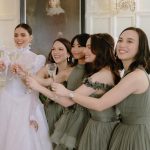 Lovi Poe Instagram - Cue in the tears, laughter and more champagne with this bride tribe. ♥️ Beyond grateful to all my bridesmaids for the walk down memory lane, for giving me moments of stillness and sharing stories that will make my tummy ache. 🥂 Love this sisterhood who are all extra beautiful and ethereal in moss green dresses by @chynnamamawal Cliveden House