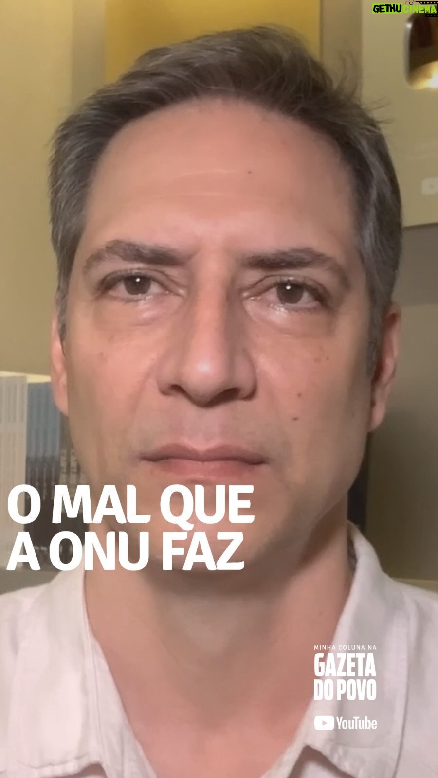 Luís Ernesto Lacombe Instagram - O MAL QUE A ONU FAZ - minha coluna na GAZETA DO POVO @gazetadopovo #opinião #artigo #coluna #crônica #jornalismo #jornalista #colunista #cronista #articulista #jornal #gazetadopovo #gazeta