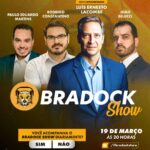 Luís Ernesto Lacombe Instagram - Hoje, dia 19 de março, às 20h estaremos ao vivo com o telejornal Bradock Show, no comando de Luís Ernesto Lacombe e participação de Rodrigo Constantino, João Belucci e Paulo Eduardo Martins. Você acompanha o Bradock Show diariamente? Deixe nos comentários! Se inscreva e assista pelo nosso canal no YouTube /@bradockshow. Telejornal Bradock Show, de segunda a sexta das 20h às 21h30