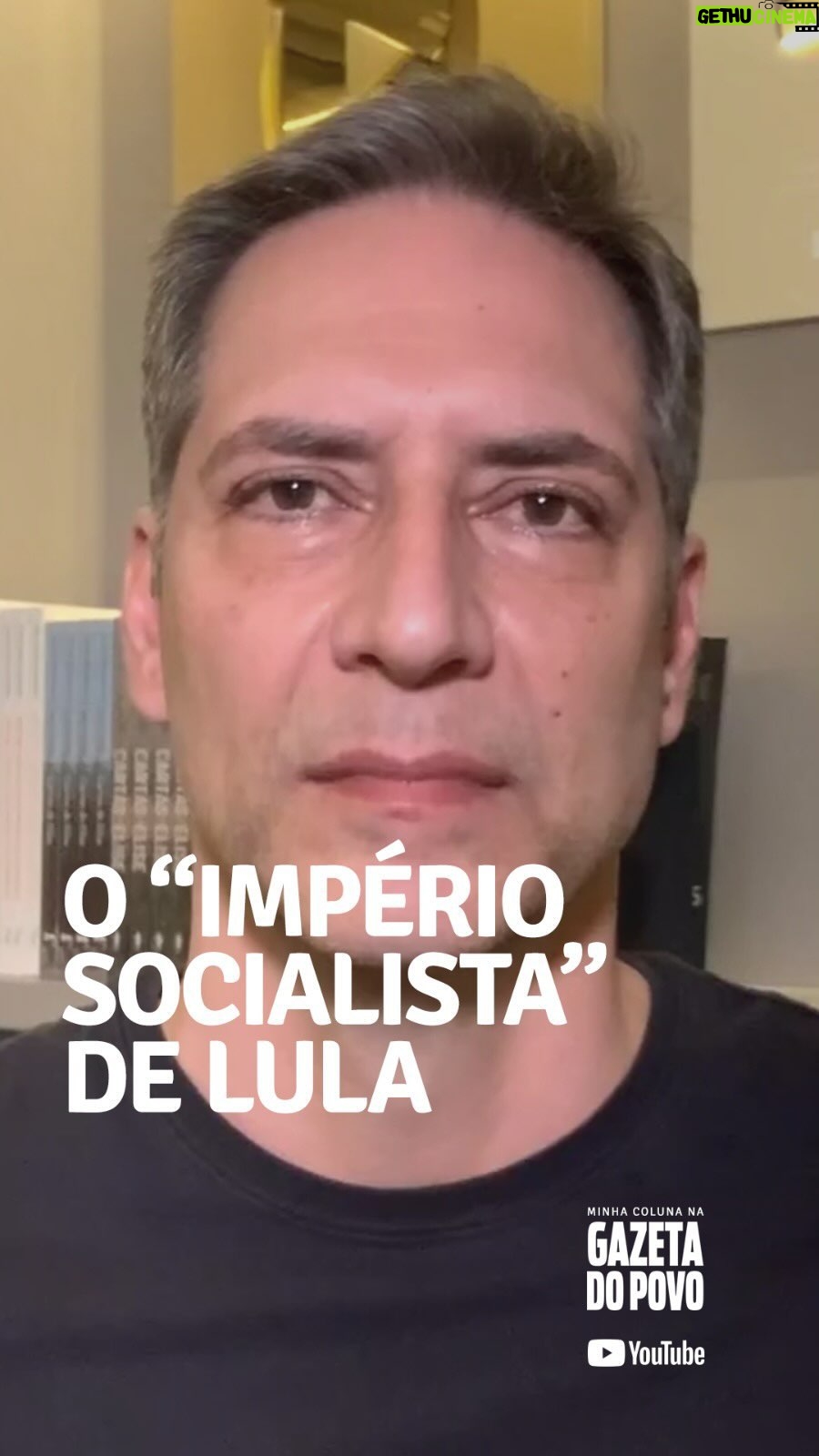 Luís Ernesto Lacombe Instagram - O “IMPÉRIO SOCIALISTA” DE LULA - minha coluna na GAZETA DO POVO @gazetadopovo #opinião #artigo #coluna #crônica #jornalismo #jornalista #colunista #cronista #articulista #jornal #gazetadopovo #gazeta