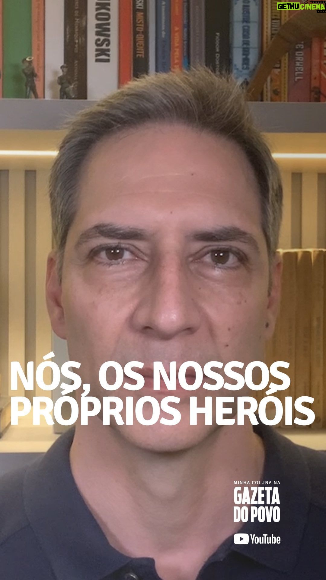 Luís Ernesto Lacombe Instagram - NÓS, OS NOSSOS PRÓPRIOS HERÓIS - minha coluna na GAZETA DO POVO @gazetadopovo #opinião #artigo #coluna #crônica #jornalismo #jornalista #colunista #cronista #articulista #jornal #gazetadopovo #gazeta