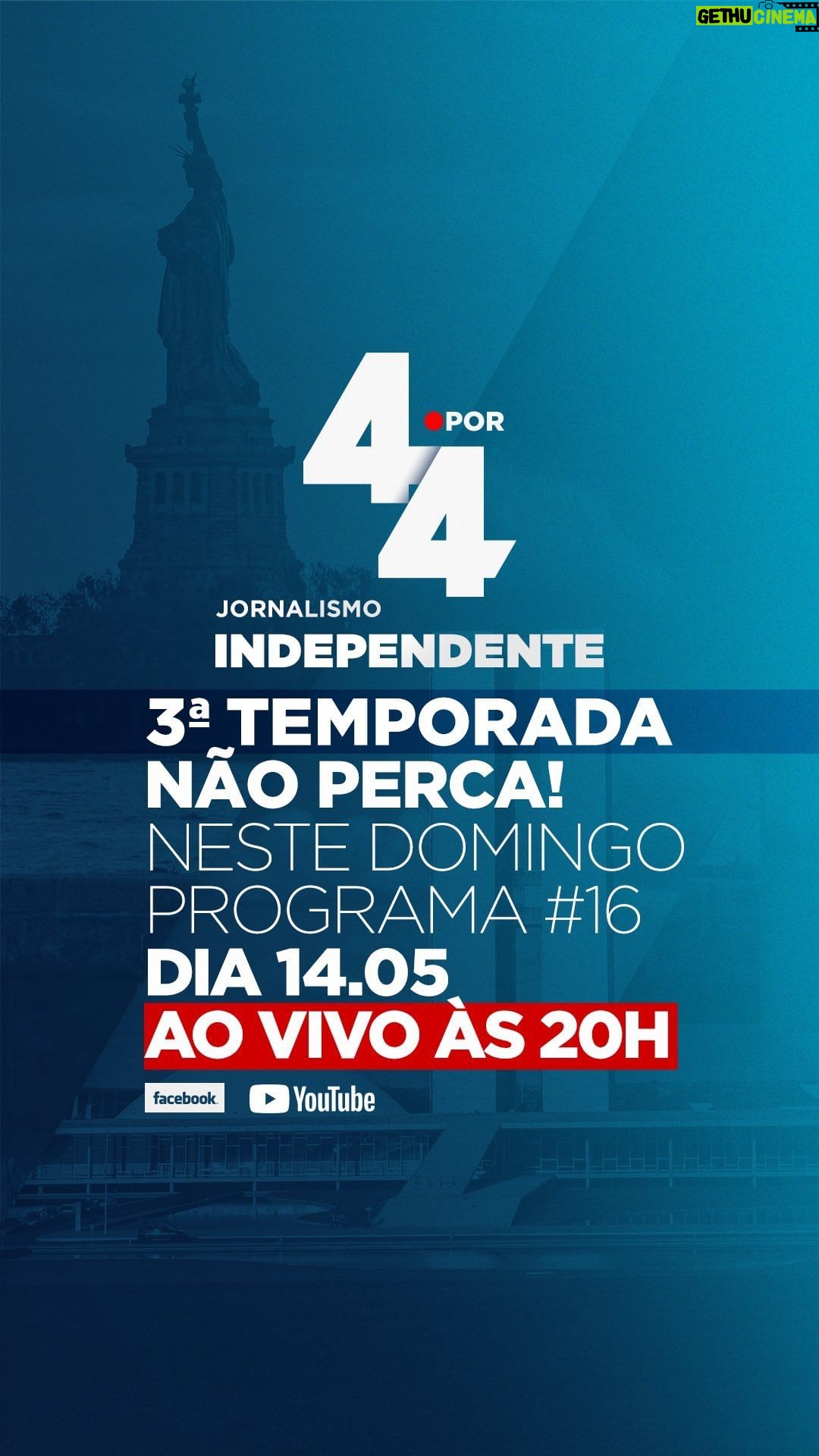 Luís Ernesto Lacombe Instagram - Neste DOMINGO, às 20h, ao vivo! No nosso canal no YouTube, no nosso aplicativo e em programa4por4.com @programa4por4 @anapaulavolei @barbarapessoaloficial @rodrigoconstantino1976 #jornalismo #opinião #programa4por4 #liberdade #independência #responsabilidade #coragem