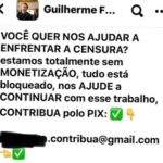 Luís Ernesto Lacombe Instagram - Tem gente pedindo contribuição financeira, por meio de PIX, usando o meu nome e a minha imagem e os nomes e as imagens do Rodrigo Constantino e do Guilherme Fiuza… Fazem isso a toda hora nas redes sociais… Agora, estão agindo no Facebook. Não façam depósito! São PICARETAS! É picaretagem, é golpe. #golpe #picaretas #picaretagem #golpedopix