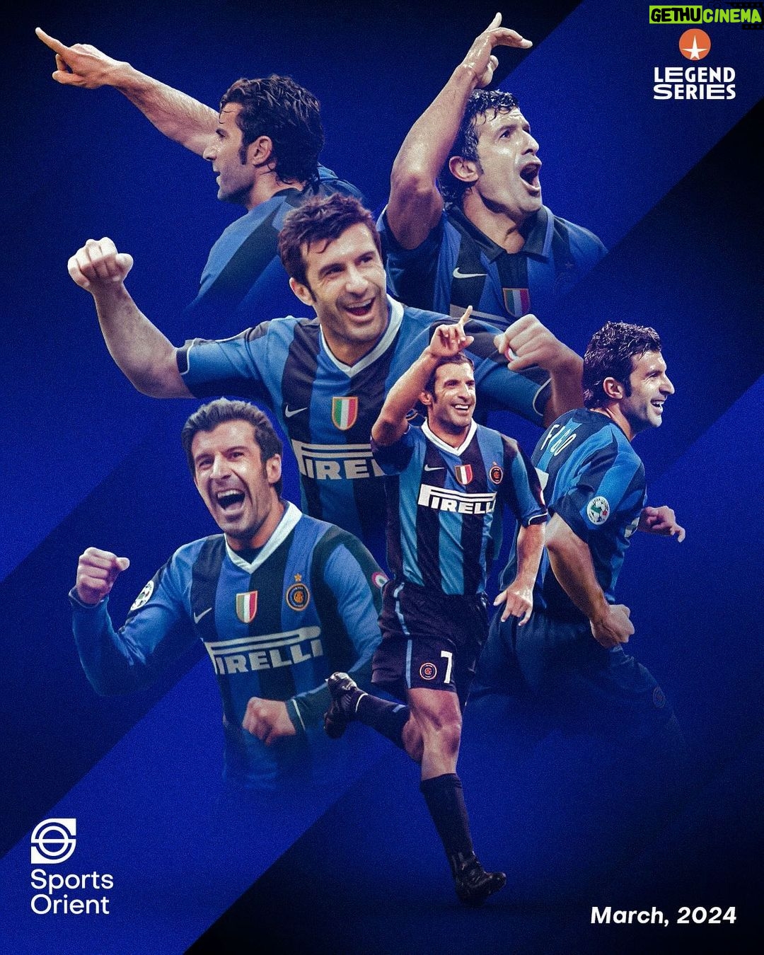 Luís Figo Instagram - One of the best midfielders and footballers of all time, the winner of the 2000 Ballon d’Or, and the living legend of world football, Luís Figo, will play against GEO 11 in Batumi as part of Inter Forever. Figo left a significant mark while playing in Portugal, Spain, and Italy, winning titles in all tournaments. The 2002 Champions League winner won Serie A 4 times, the Coppa Italia once, and the Super Cup twice with @inter . In addition 2006, Figo was named Inter’s best player of the year. We are happy to host him for this great cause in Georgia and hope this evening will be unforgettable for football fans. See you in Batumi, @luis__figo 👋