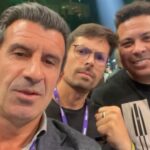 Luís Figo Instagram - Showtime !!! Great experience watching the thrilling the #BattleofTheBaddest in Riyadh. @tysonfury @francisngannou @laliga 💪🤘🥊 Riyadh, Saudi Arabia