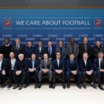 Luís Figo Instagram - The UEFA Football Board held its inaugural meeting at the House of European Football in Nyon, Switzerland, reflecting on various topics, including the Laws of the Game and refereeing matters such as the line of intervention, VAR, the handball rule and player behaviour.
