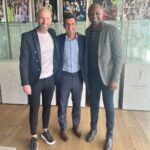 Luís Figo Instagram - Três Amigos 🇵🇹🇫🇷 @zidane @officialpatrickvieira 🔝👌