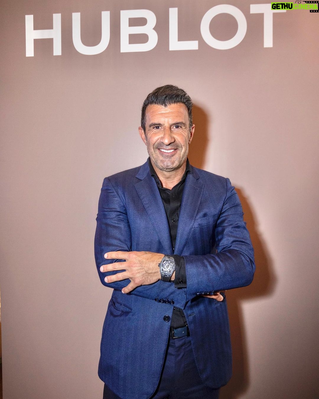 Luís Figo Instagram - Nice to see so many friends at the launch of the new @hublot Madrid Limited Edition Madrid, Spain