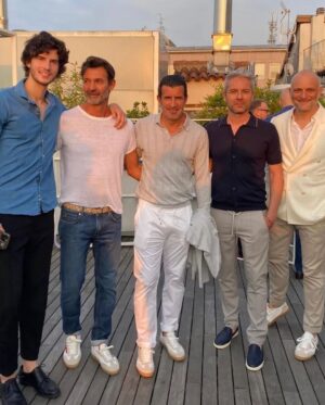 Luís Figo Instagram - Yesterday was the Launch of the brand collection SS24 @luisfigobrand  during the Milan fashion week. Thks to everyone for joining me in this special day. A dream that came true ⭐️⭐️⭐️