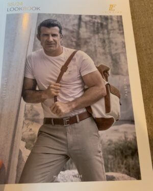 Luís Figo Instagram - Yesterday was the Launch of the brand collection SS24 @luisfigobrand  during the Milan fashion week. Thks to everyone for joining me in this special day. A dream that came true ⭐️⭐️⭐️