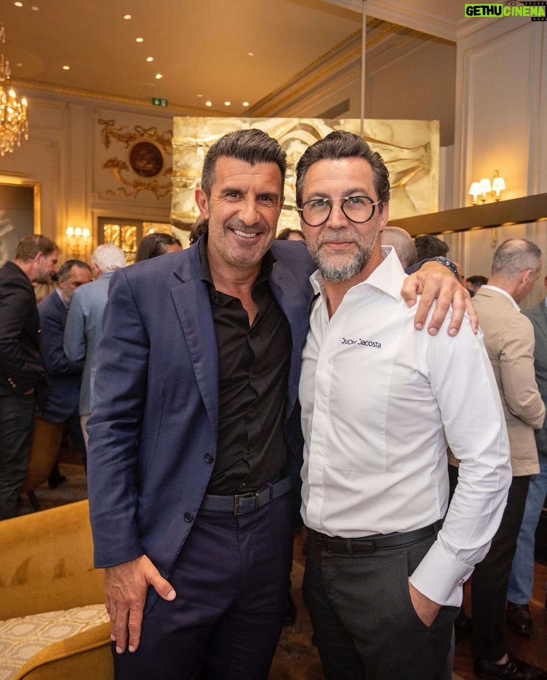 Luís Figo Instagram - Nice to see so many friends at the launch of the new @hublot Madrid Limited Edition Madrid, Spain