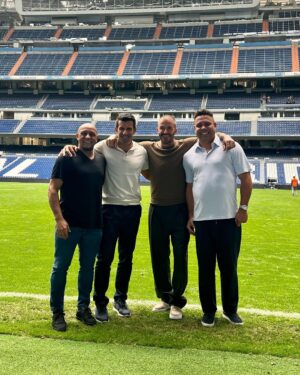 Luís Figo Instagram - There’s something big coming! Is always amazing to be together 🤩👌🔝