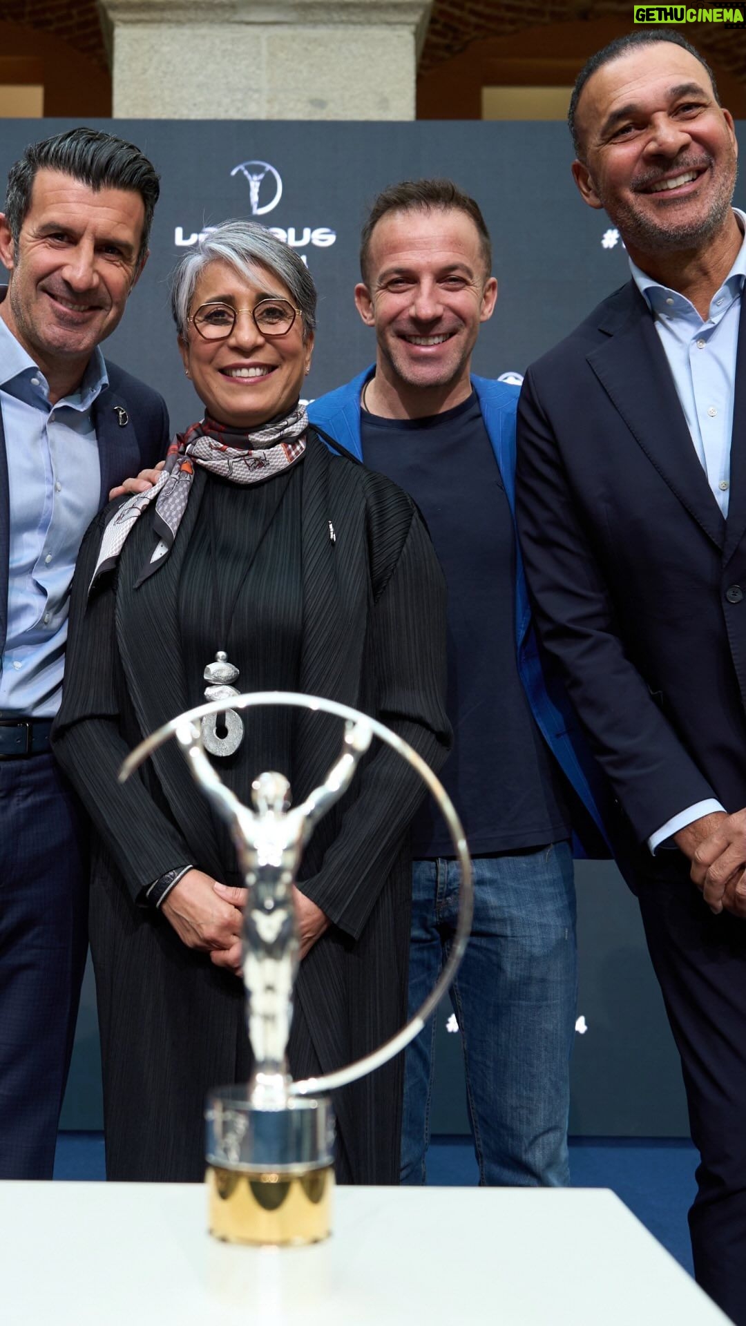 Luís Figo Instagram - 🎞 It was an incredible day at the historic Real Casa de Correos as the Nominees for the 2024 Laureus World Sports Awards were announced with Isabel Díaz Ayuso, President of the Community of Madrid and José Luis Martínez-Almeida, the Mayor of Madrid in attendance. ✨ Laureus Academy Members Nawal El Moutawakel, Alessandro Del Piero, Ruud Gullit and Luís Figo, joined us to celebrate a special announcement, congratulate our Nominees and share their excitement for the 25th Laureus Awards in Madrid on April 22. #Laureus24 *** Fue un día increíble en la histórica Real Casa de Correos donde se anunciaron los nominados a los Laureus World Sports Awards 2024 con la presencia de la presidenta de la Comunidad de Madrid, Isabel Díaz Ayuso; y el Alcalde de Madrid, José Luis Martínez-Almeida. ✨ Los Miembros de la Academia Laureus Nawal El Moutawakel, Alessandro Del Piero, Ruud Gullit y Luís Figo, se unieron a nosotros para celebrar un anuncio especial, felicitar a nuestros nominados y compartir su emoción por la 25ª edición de los Premios Laureus en Madrid el 22 de abril. #Laureus24