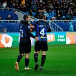 Luís Figo Instagram - Geo 11- Inter forever 0-2 siempre una bella emozione entrare en campo con questa maglia.💙🖤💙🖤Grazie Georgia Batumi, Georgia