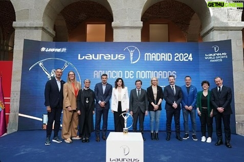Luís Figo Instagram - Congratulations to all the nominees for the 2024 laureus awards. @laureussport 👏🙌👌 Madrid, Spain