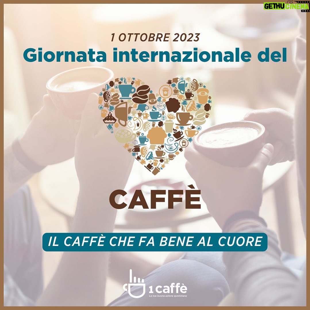 Luca Argentero Instagram - Per noi italiani, il #caffè è: ☕️ per il 42,2%, una #ricarica energetica per mente e corpo; ☕️ per il 35,6%, un rito personale; ☕️ per il 33,7%, portatore di #buonumore e un momento di #condivisione. Oggi, 1 ottobre 2023, è la giornata internazionale del caffè e noi vogliamo celebrarlo nel modo più buono che conosciamo: donando! ❤️ Il nostro caffè solidale è, infatti, un mezzo prezioso per diffondere il gesto del dono, un modo per rendere un cosa piccola davvero potente. Per noi di 1 Caffè Onlus, questa #tazzina ☕️ ha il potere di cambiare il mondo. E per te, cosa significa un caffè? Dona con noi: collegati su www.1caffe.org per la tua buona azione quotidiana ❤️ E.. viva il caffè! ☕️ #donare#donate#doniamo#dona#dono#noprofit#nonprofit#crowdfunding#solidale#solidarietà#generosità#1caffe#1caffè#1caffeonlus#1caffèonlus @1caffe