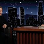Lucas Bravo Instagram - Thank you for having me @jimmykimmellive 🤍 Jimmy Kimmel Live