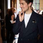 Lucas Bravo Instagram - Milano & @giorgioarmani Milano, Italia