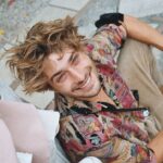 Lucas Bravo Instagram - Portra 400. Earth
