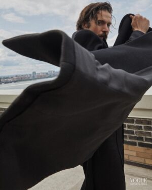 Lucas Bravo Instagram - Thank you @nlvogue 

Photography - @colienarentmeester / @artdeptbeautystyle Styling - @sarahgorereeves / @alteredagency
Hair - @robertodicuia
Make-up - @vicky_steckel
Prop styling - @schwartzstory
Producer - @amandacrayons
Photography assistant – Tucker Vanderweyden
Styling assistants - @fridadda_, @miarapoport, @craig_reynolds Prop styling assistant – Roger Brown
Digital tech – @willheathphoto
