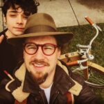 Lucas Jade Zumann Instagram - A huge thanks to Nathan Minnehan for meeting up with me and giving me the chance to try out the Wooden MUD bike. This hand crafted wooden bike rides like a champ and I hope to be purchasing one for my self in the near future. If you want to check out this bike or other creations of Nathan visit his website; www.walkntalk.com or check out his Instagram page @walkntalkusa