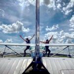 Lucas Jade Zumann Instagram - Flew my first (human) passengers around my home town of Chicago. It was quite incredible to see the place I grew up from such a beautifully unique perspective. Training for and achieving my Private Pilot certificate was a challenging, perspective altering experience. I'm very glad I got to share the lovely view during my visit home to Chicago. Chicago Executive Airport