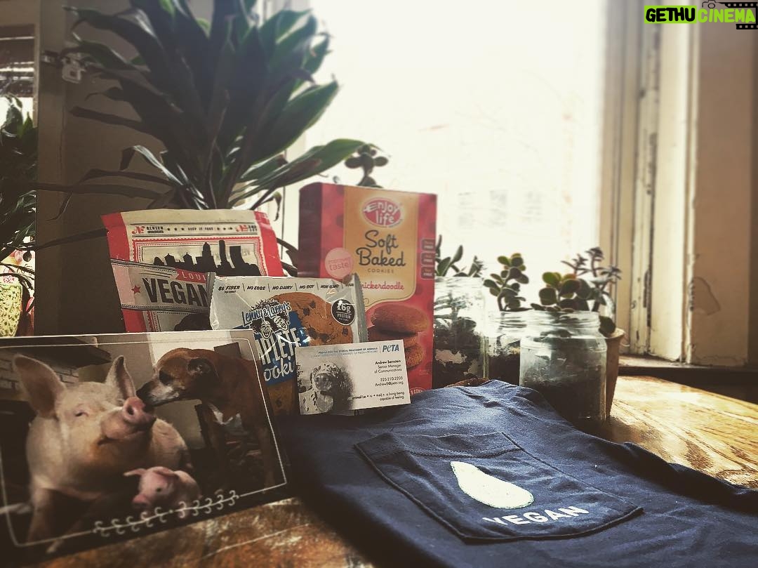 Lucas Jade Zumann Instagram - Thanks so much to @peta for this amazing vegan "swag bag"! You guys rock! Thanks so much for all that you guys do! Keep it up!!! And thanks so much to all of my followers for 10k!!!!!! Thank you all so so much for the support! You guys are the best!