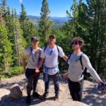 Lucas Jade Zumann Instagram - rockies with the relatives #sendarismo Glacier Gorge Trailhead