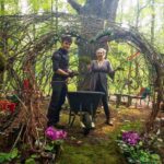 Lucas Jade Zumann Instagram - living in the forest. building shelves and transplanting moss...