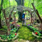 Lucas Jade Zumann Instagram - living in the forest. building shelves and transplanting moss...