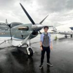 Lucas Jade Zumann Instagram - A stormy day, but the Kodiak don't care! A huge thanks to @worldofmark from @daherkodiak for showing me around this beuatiful beast and for giving me a chance to see it in action! For those who know the Quest Kodiak, you understand what a workhorse it truly is. First picture here is me doing pullups on the the dang flap-rail 😂. Can't wait to see what other adventures the Kodiak brings @worldofmark.