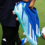 Lucas Moura Instagram - Você disse velocidade? ⚡ Acelerando os trabalhos com a nova X Crazyfast edição Marine Rush. 🌊 #adidasFootball