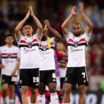 Lucas Moura Instagram - Obrigado JESUS! Primeiro passo dado. Parabéns a todos pelo comprometimento. E obrigado aos torcedores, sem palavras pelo apoio de vocês. #SãoPauloéSentimento #Final #CopadoBrasil 📸 @sguacabiafoto Estadio Maracaná