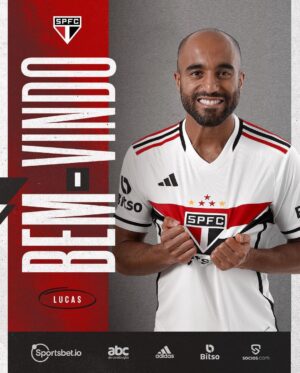 Lucas Moura Instagram - 🆕✍️ ELE VOLTOU!

@lucasmoura7 é mais um reforço do Tricolor para a temporada!

Saiba mais no site oficial do clube!

#RespondeAoCoração ♥️🤍🖤
#VamosSãoPaulo 🇾🇪