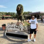 Lucas Moura Instagram - Busch Gardens day! 🎢😎@buschgardens @buschgardensbr #ferias #vacation Busch Gardens Tampa Bay