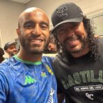 Lucas Moura Instagram - Que honra fazer parte de um evento fantástico como esse, junto com ídolos que cresci assistindo e tanto admiro. Glória a DEUS por me proporcionar momentos como esse. Muito obrigado @r.alves33 pelo convite e todo suporte aqui em Orlando, você é top. Obrigado a todos pelo carinho. @tbgame.official #Orlando #thebeautifulgame Orlando, Florida - Usa