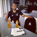 Lucas Moura Instagram - Valeu @gatoradebrasil! Pronto para as minhas férias! #SuaQueDá #TemSuorTemGatorade