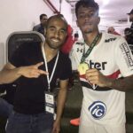 Lucas Moura Instagram - TBT com o xerife!! 👊🏽 #2018 #sub20 #campeão